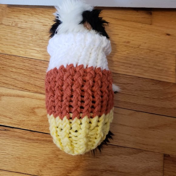 Guinea Pig Sweater & Matching Owner Hat SET-HANDMADE-PLEASE READ DESCRIPTION - Picture 3 of 12